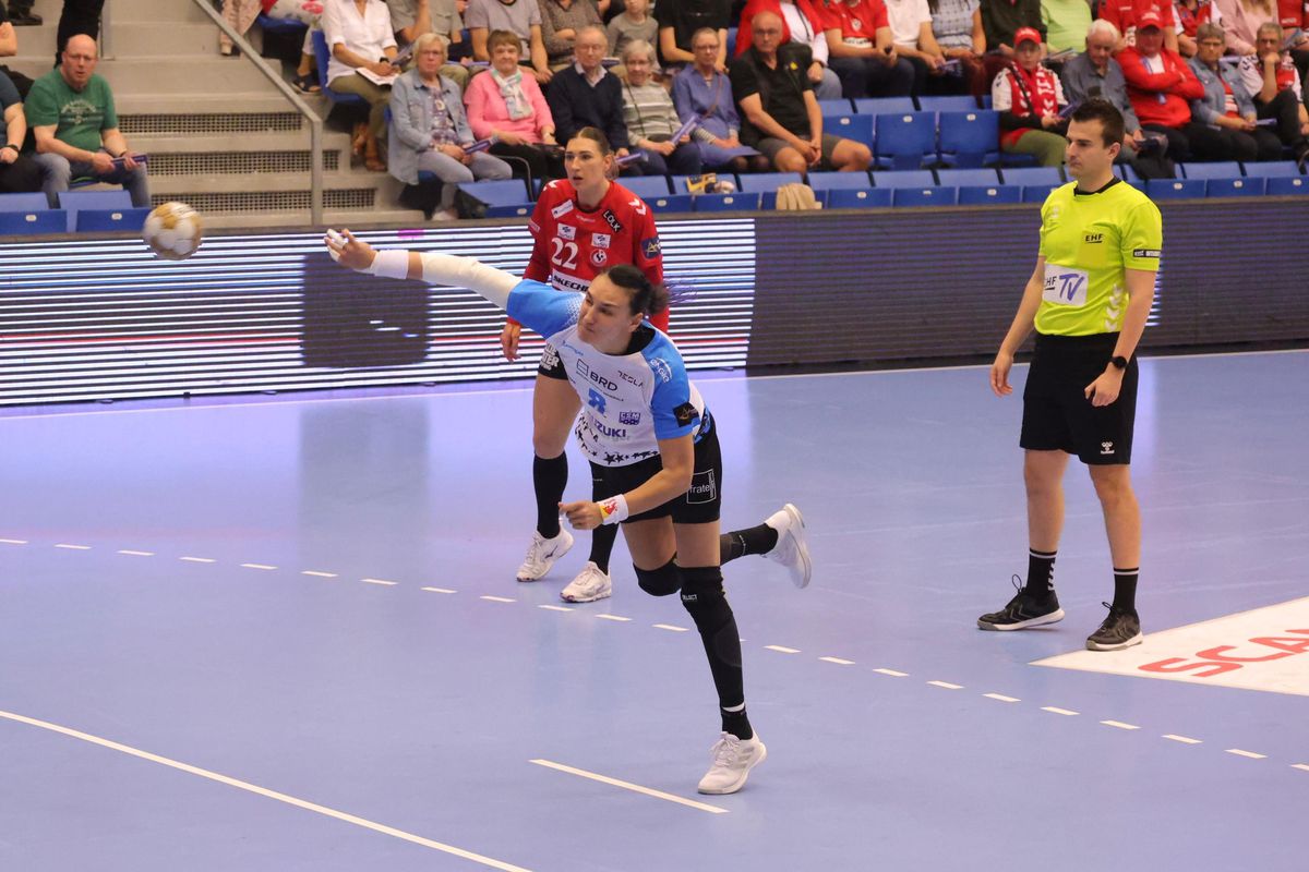 Esbjerg - CSM București 26-22. Visul frumos s-a terminat! „Tigroaicele” s-au prăbușit pe final în Danemarca, la peste 100 de decibeli