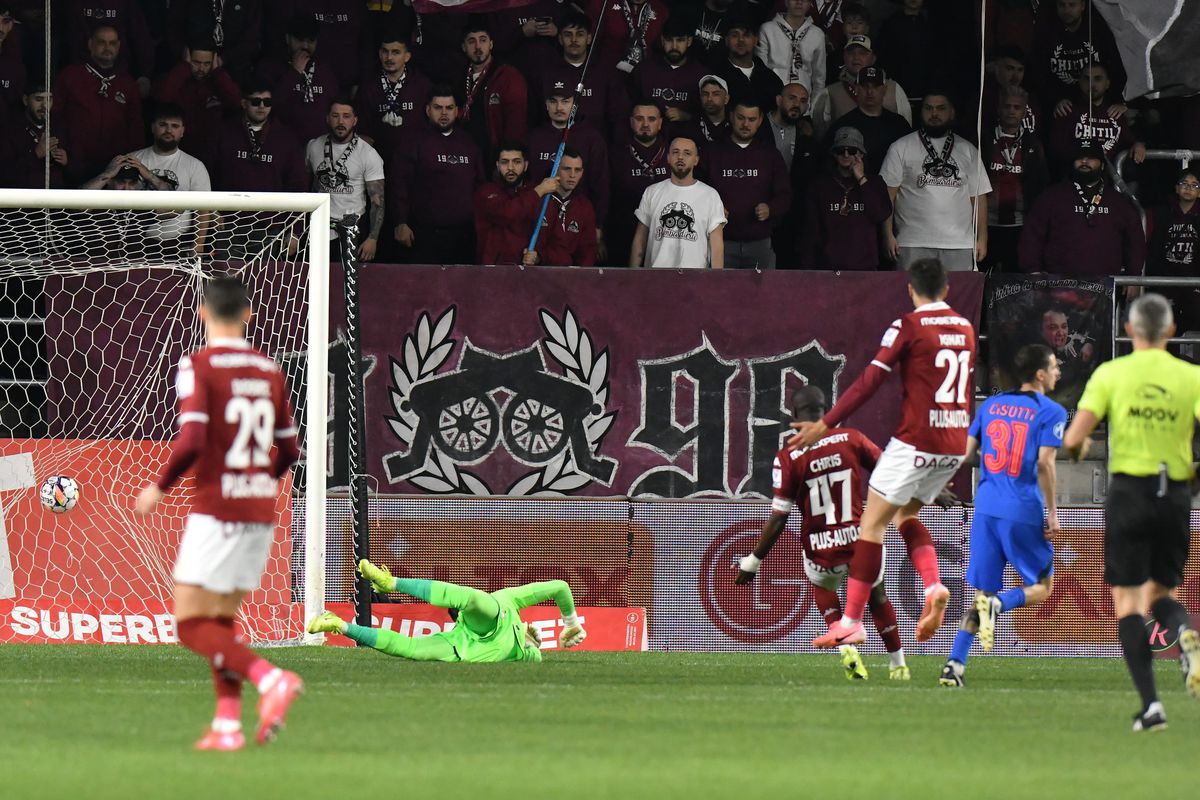 Rapid - FCSB, în etapa #6 din play-off