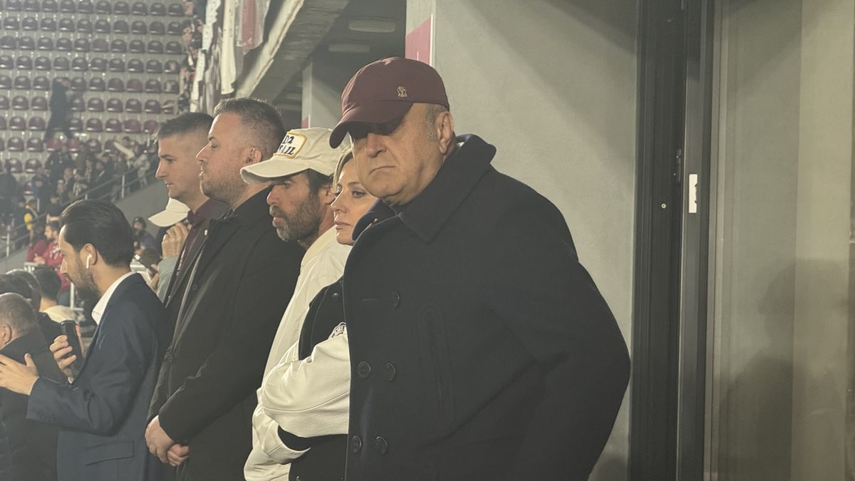 Dan Sucu si Victor Angelescu la Rapid - FCSB