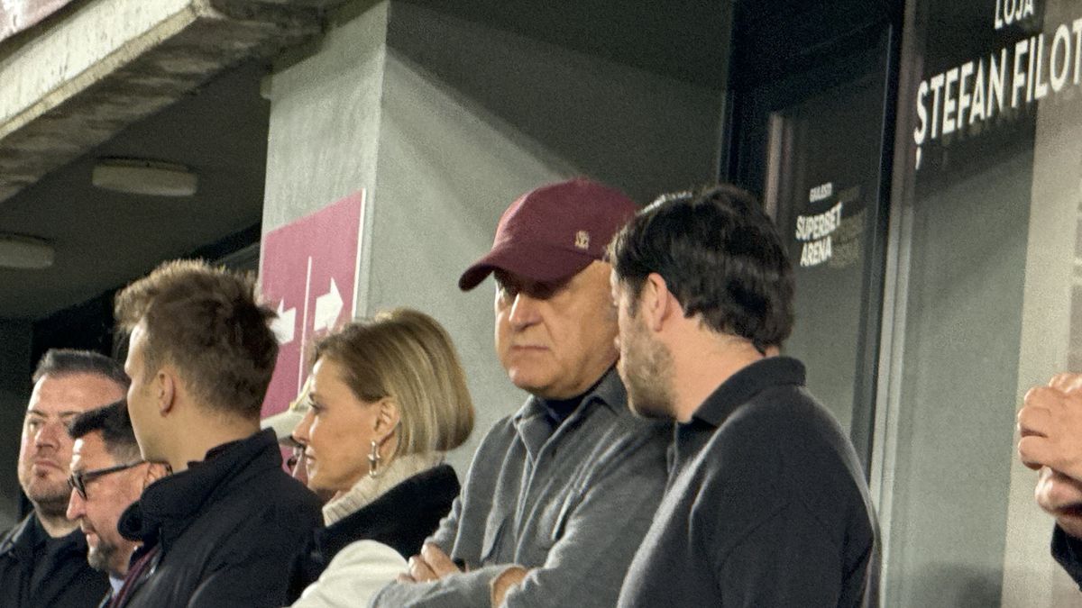 Dan Sucu si Victor Angelescu la Rapid - FCSB