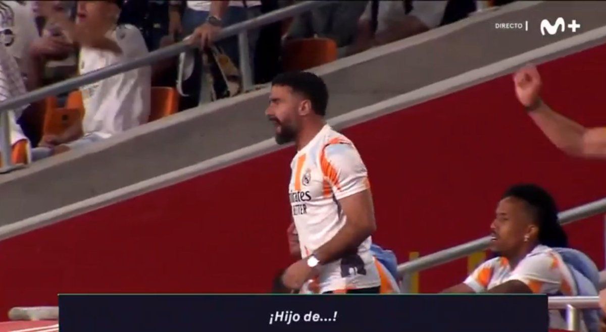 Dani Carvajal l-a înjurat pe arbitrul De Burgos imediat după Barcelona - Real Madrid