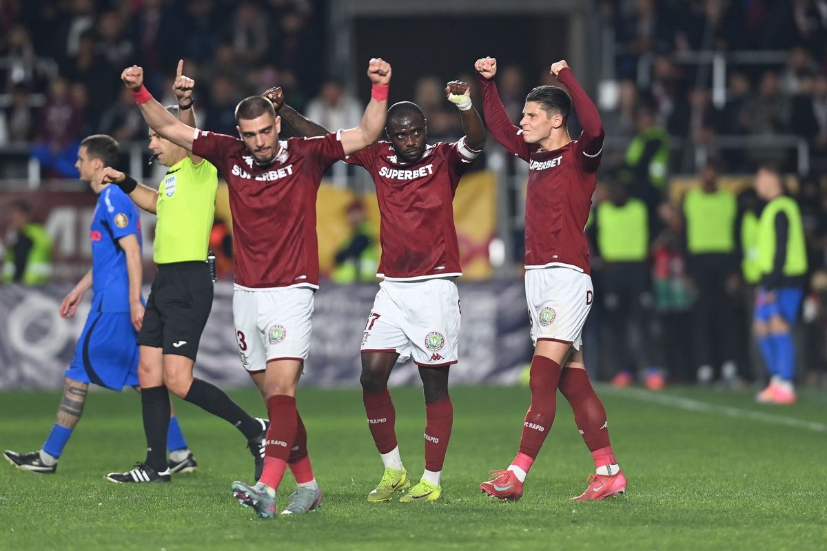 Sunt buni de plată! Amenzi usturătoare după Rapid - FCSB