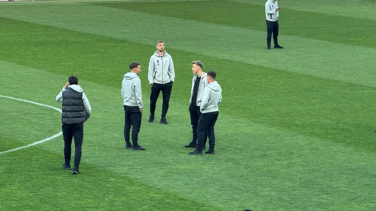 Imagini înainte de Rapid - FCSB