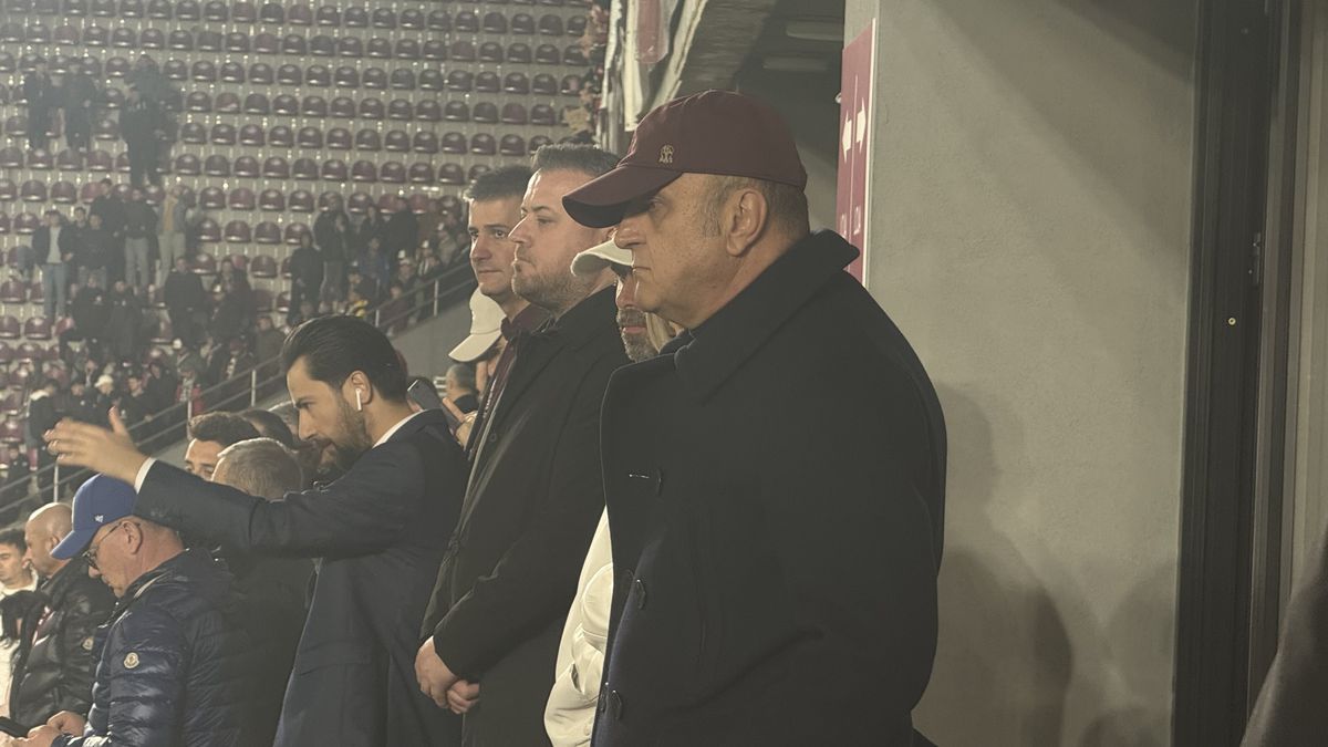 Dan Sucu si Victor Angelescu la Rapid - FCSB