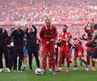 Imagini antologice de la petrecerea de titlu a lui Liverpool » Arne Slot, dedicație specială pentru Jurgen Klopp