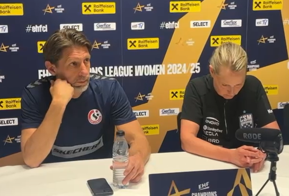 „Vreau să le mulțumesc celor de la CSM București!” » Conferință-etalon la Esbjerg: „Pentru asta ne-am apucat de handbal”