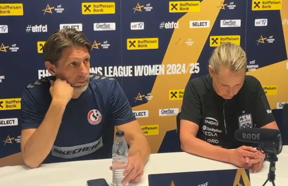 „Vreau să le mulțumesc celor de la CSM București!” » Conferință-etalon la Esbjerg: „Pentru asta ne-am apucat de handbal”