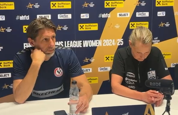 „Vreau să le mulțumesc celor de la CSM București!” » Conferință-etalon la Esbjerg: „Pentru asta ne-am apucat de handbal”