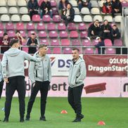 Imagini de pe gazon, înainte de Rapid - FCSB/ foto Cristi Preda (GSP)