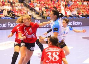 Esbjerg - CSM București, pentru Final Four-ul Ligii Campionilor » Repriză foarte bună pentru campioana României