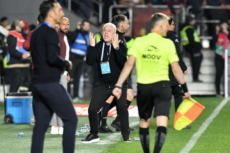Marius Șumudică, în Rapid - FCSB, în etapa #6 din play-off/ foto: Cristi Preda (GSP)