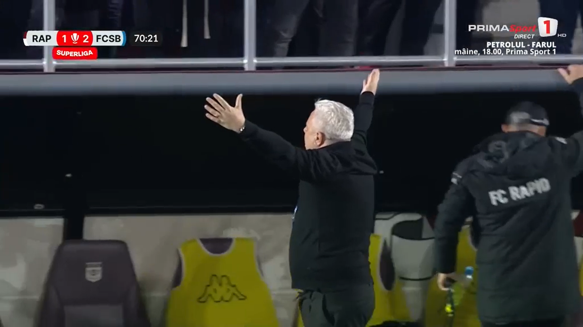 Radu Petrescu i-a refuzat Rapidului un penalty, după ce Christensen a fost tamponat de Târnovanu: „Decizie eronată”