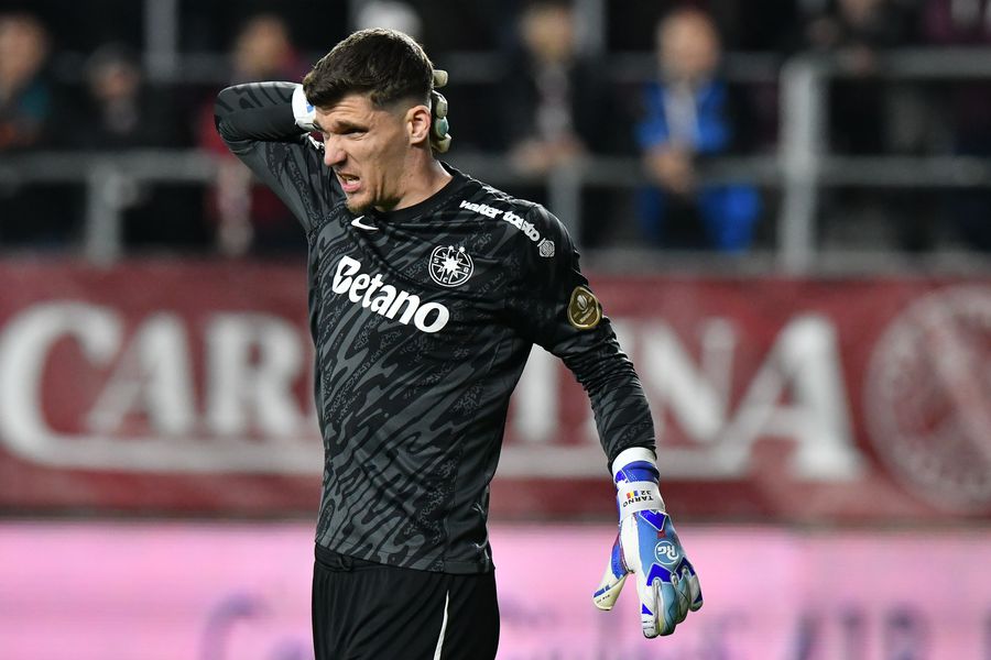 Ștefan Târnovanu, în Rapid - FCSB Preț micșorat pentru Ștefan Târnovanu! Anunțul momentului: „Nu cred că Becali refuză oferta”