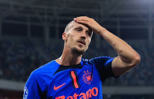 Atenție, FCSB! » Randamentul lui Vlad Chiricheș a scăzut vertiginos ca fundaș central