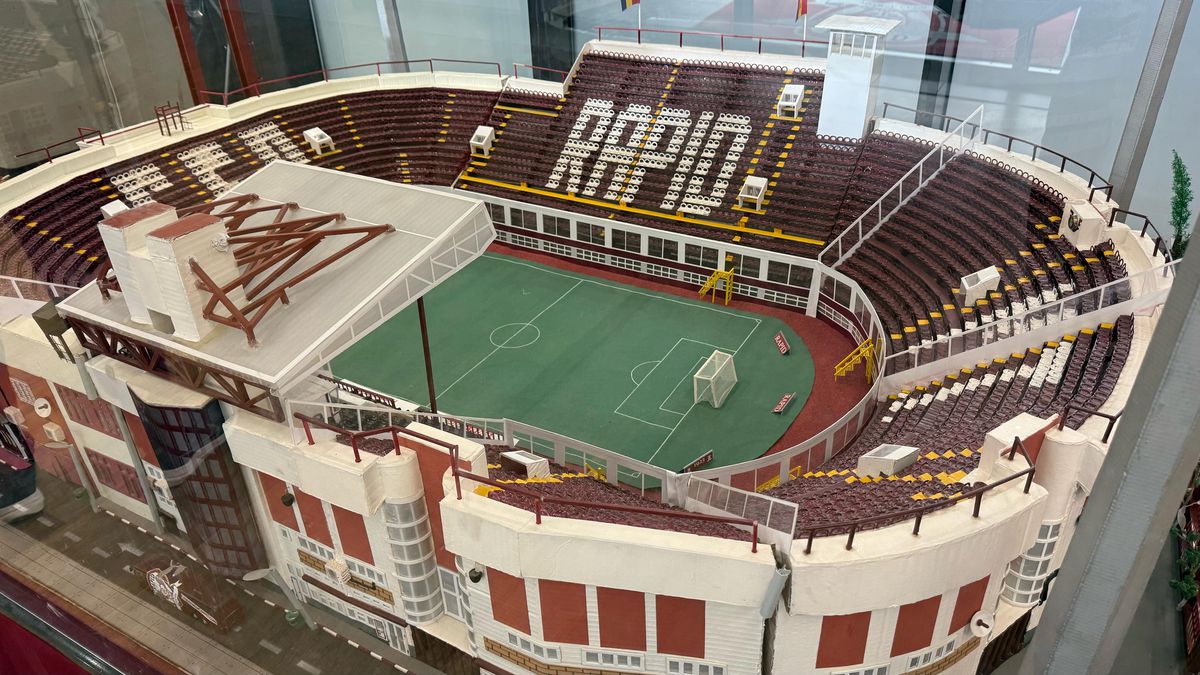 Imagini înainte de Rapid - FCSB