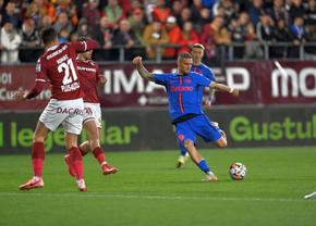 Rapid - FCSB, derby în play-off-ul Superligii » Bîrligea a marcat