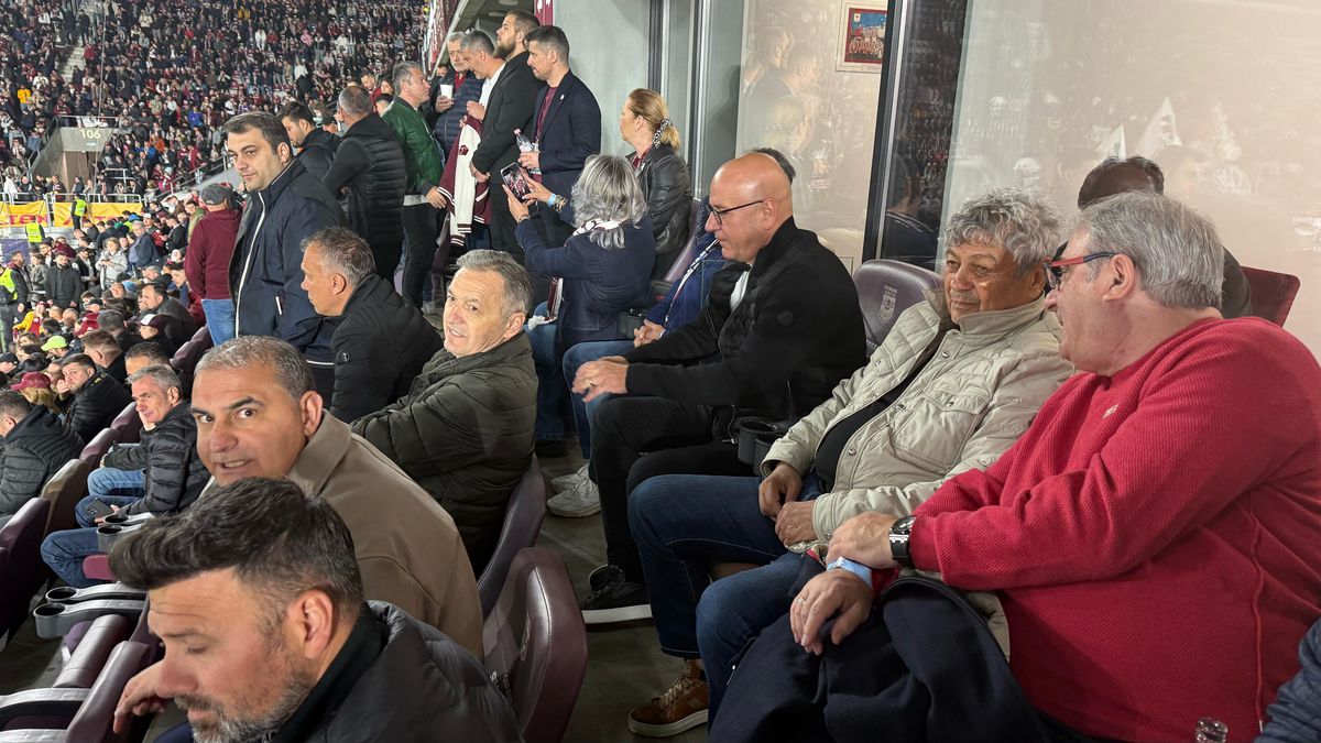 Tribună oficială înțesată de VIP-uri la Rapid - FCSB » Șucu și Angelescu au venit alături de soții