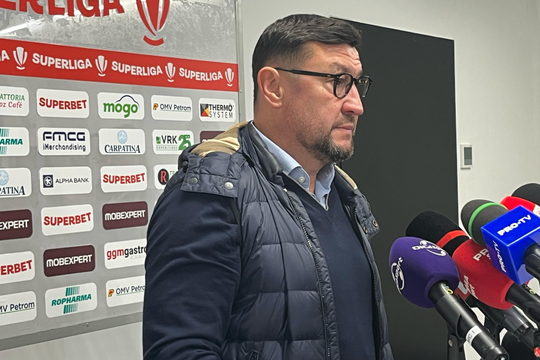 Viorel Moldovan după Rapid - FCSB, 1-2