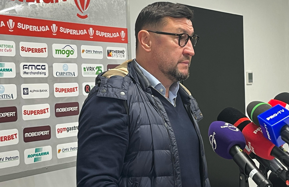 Rapid - FCSB 1-2. Viorel Moldovan acuză jocuri de culise: „Arbitraj detestabil! Cărțile sunt făcute pentru a deveni campioană”