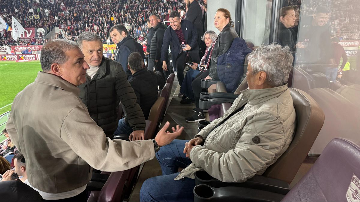Tribună oficială înțesată de VIP-uri la Rapid - FCSB » Șucu și Angelescu au venit alături de soții