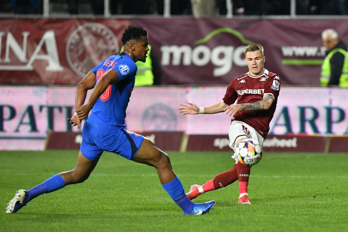 Rapid - FCSB, în etapa #6 din play-off