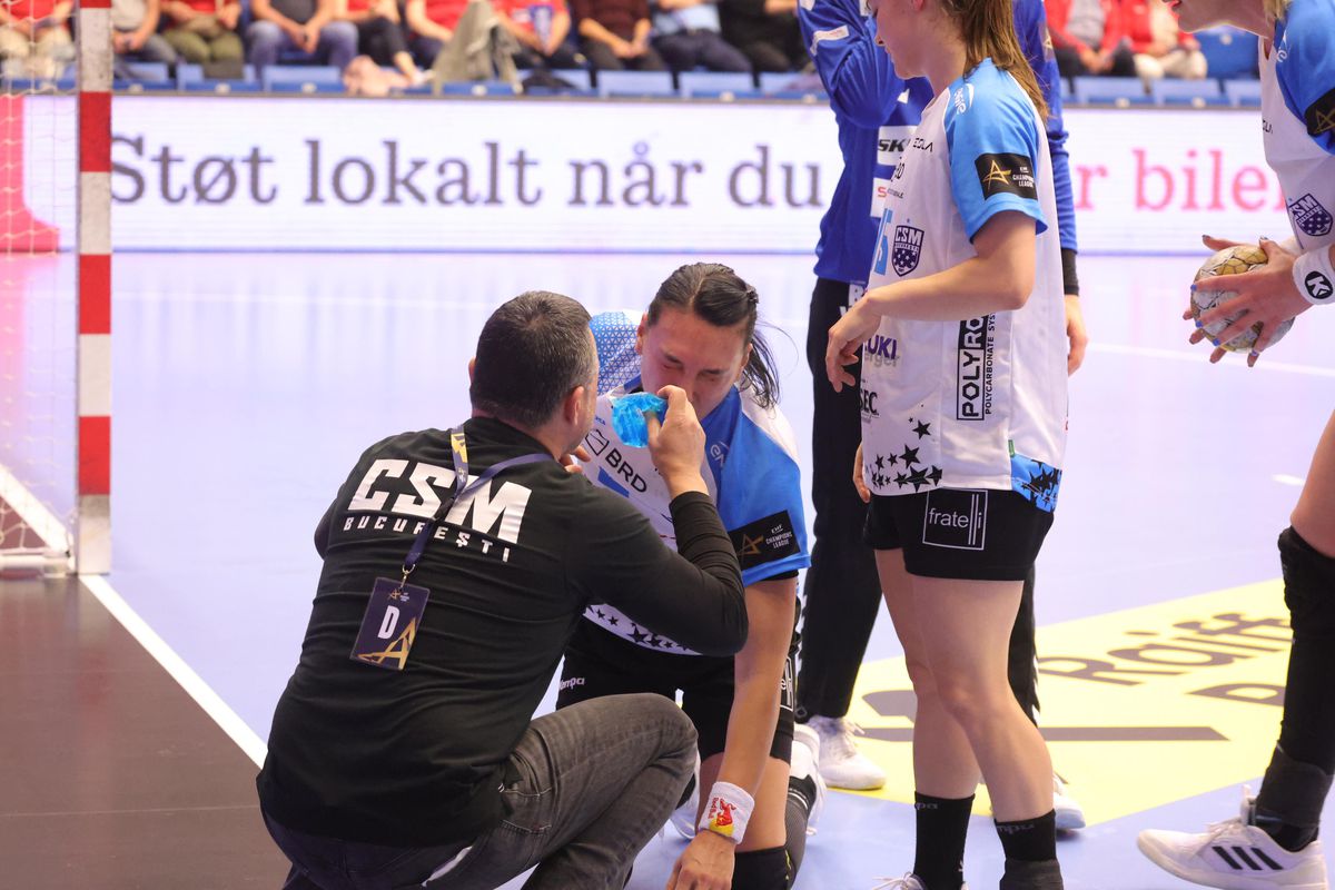 Esbjerg - CSM București 26-22. Visul frumos s-a terminat! „Tigroaicele” s-au prăbușit pe final în Danemarca, la peste 100 de decibeli