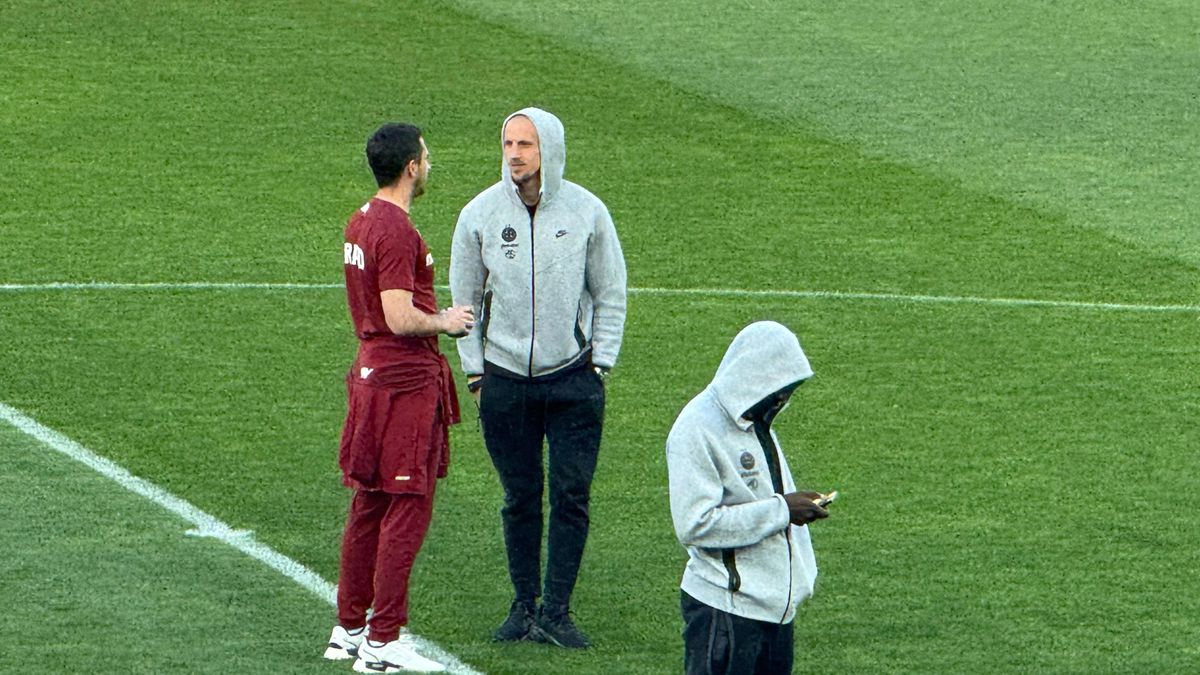 Imagini înainte de Rapid - FCSB