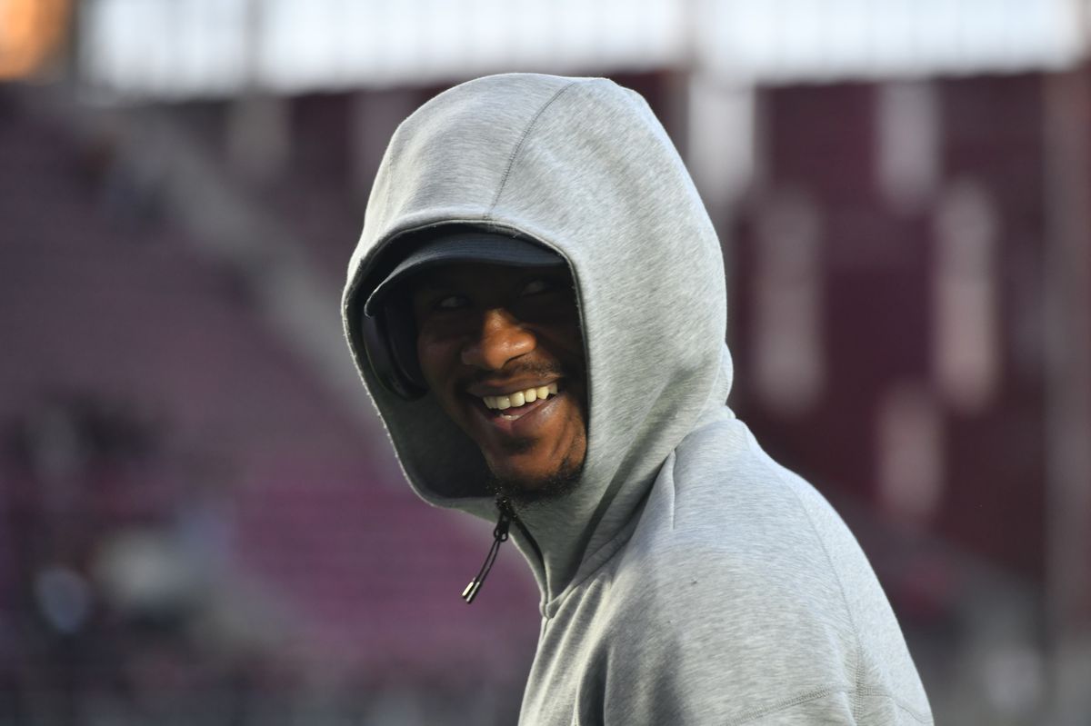 Imagini de pe gazon, înainte de Rapid - FCSB