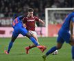 FCSB a învins duminică seara, în deplasare, scor 2-1, formaţia Rapid Bucureşti, în etapa a şasea din play-off-ul Superligii. Au marcat: Christensen 48 / Cisotti 6, Bîrligea 42. FOTO: Eduard Vînătoru (GSP.RO)