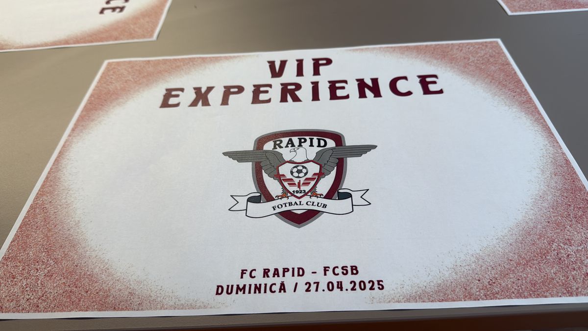 Ce primesc fanii Rapidului dacă îi plătesc 850 de lei lui Dan Șucu » Pachetul „Zi de meci” cu FCSB