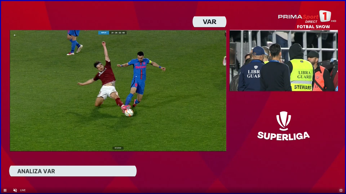 Verdictul specialistului la golul anulat lui Petrila în Rapid - FCSB » Ovidiu Hațegan a întors decizia, din camera VAR
