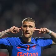 FCSB a învins duminică seara, în deplasare, scor 2-1, formaţia Rapid Bucureşti, în etapa a şasea din play-off-ul Superligii. Au marcat: Christensen 48 / Cisotti 6, Bîrligea 42. FOTO: Eduard Vînătoru (GSP.RO)