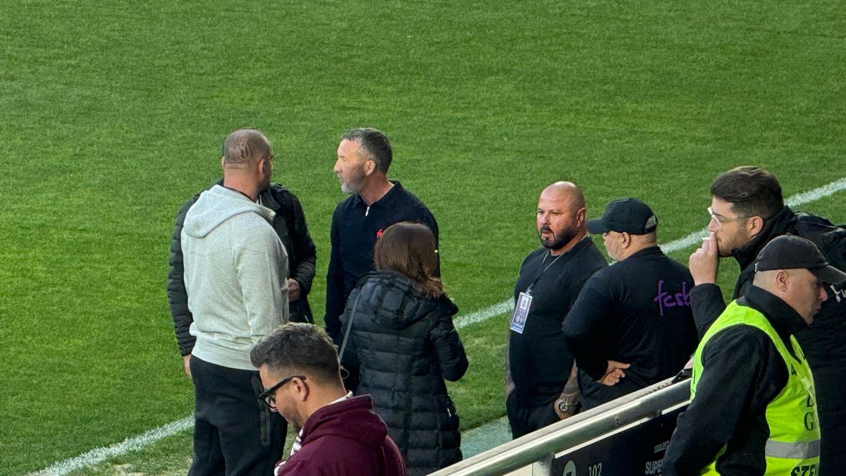 Imagini înainte de Rapid - FCSB