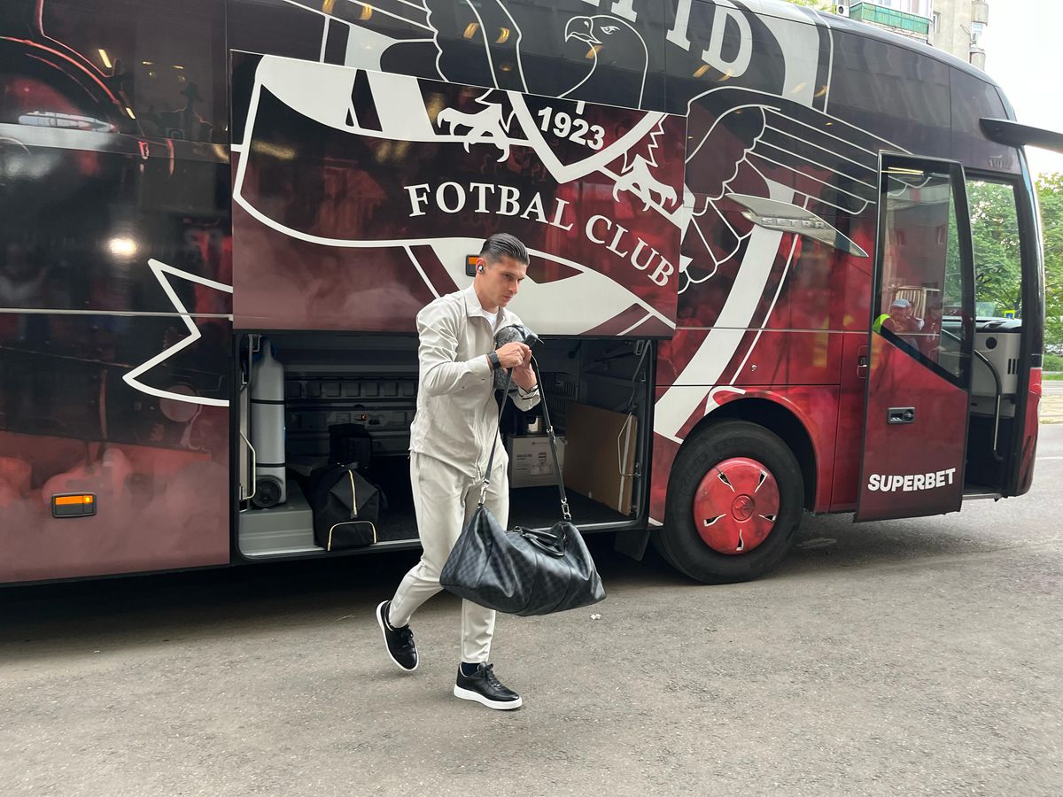 Imagini înainte de Rapid - FCSB