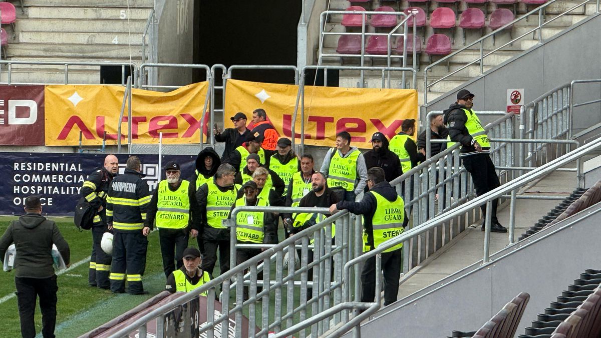 Imagini înainte de Rapid - FCSB