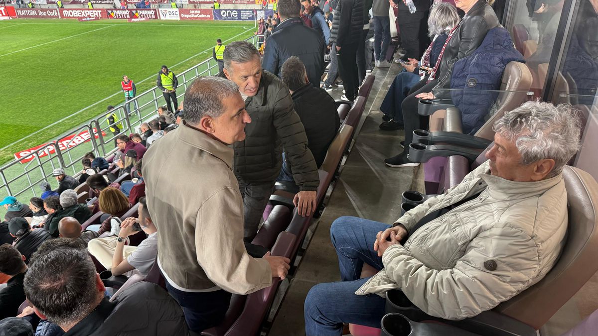 Tribună oficială înțesată de VIP-uri la Rapid - FCSB » Șucu și Angelescu au venit alături de soții