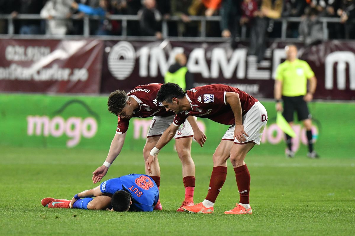 Rapid - FCSB, în etapa #6 din play-off