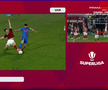 Intrarea lui Burmaz asupra lui Adrian Șut, în Rapid - FCSB
