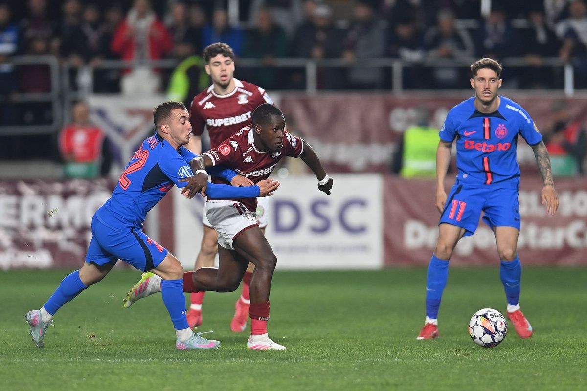 Rapid - FCSB 1-2. Viorel Moldovan acuză jocuri de culise: „Arbitraj detestabil! Cărțile sunt făcute pentru a deveni campioană”