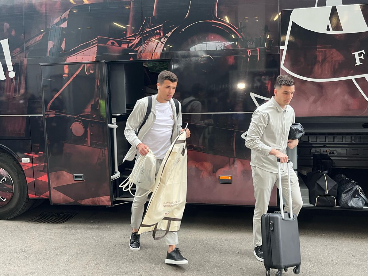 Imagini înainte de Rapid - FCSB