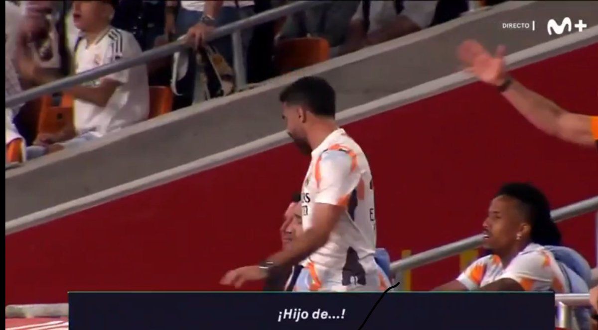 „Fiu de curvă” » Jucătorul lui Real Madrid, derapaj suburban în finala cu Barcelona: AS a făcut public tot