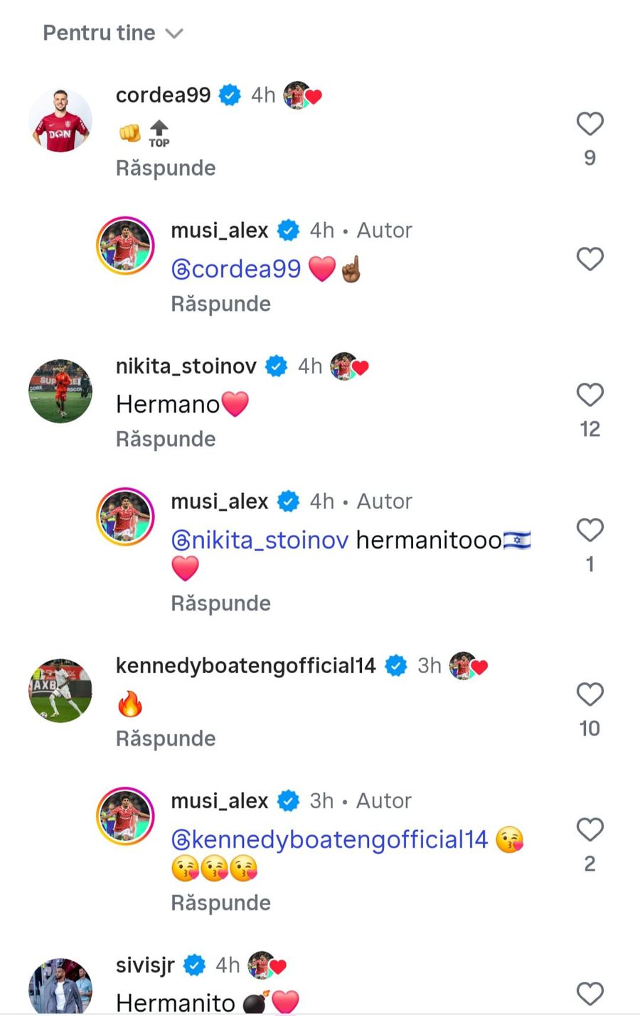 Alexandru Musi, apreciat de un rival după eurogolul cu Rapid! Ce mesaj a primit