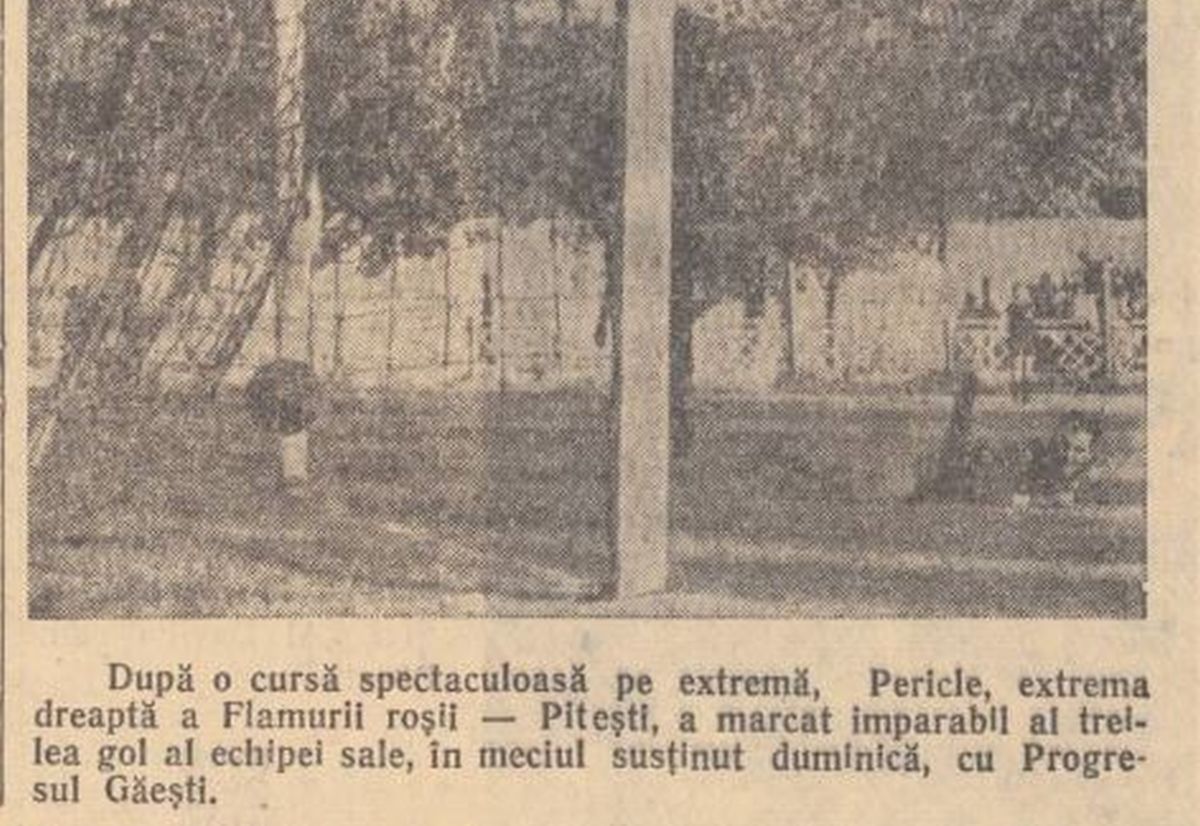 Era idolul lui Dobrin! Cine a fost misteriosul Pericle Valeca, fotbalistul uitat al României, care uimea având un singur ochi: „Te năucea cu driblingurile”