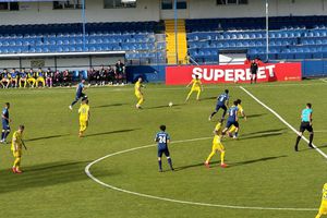 Metaloglobus - Unirea Slobozia, de totul sau nimic pentru oaspeți » Ritm alert în debutul partidei