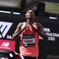 Sabastian Sawe, după ce a câștigat Maratonul de la Londra 2026 / FOTO: Guliver / Getty Images