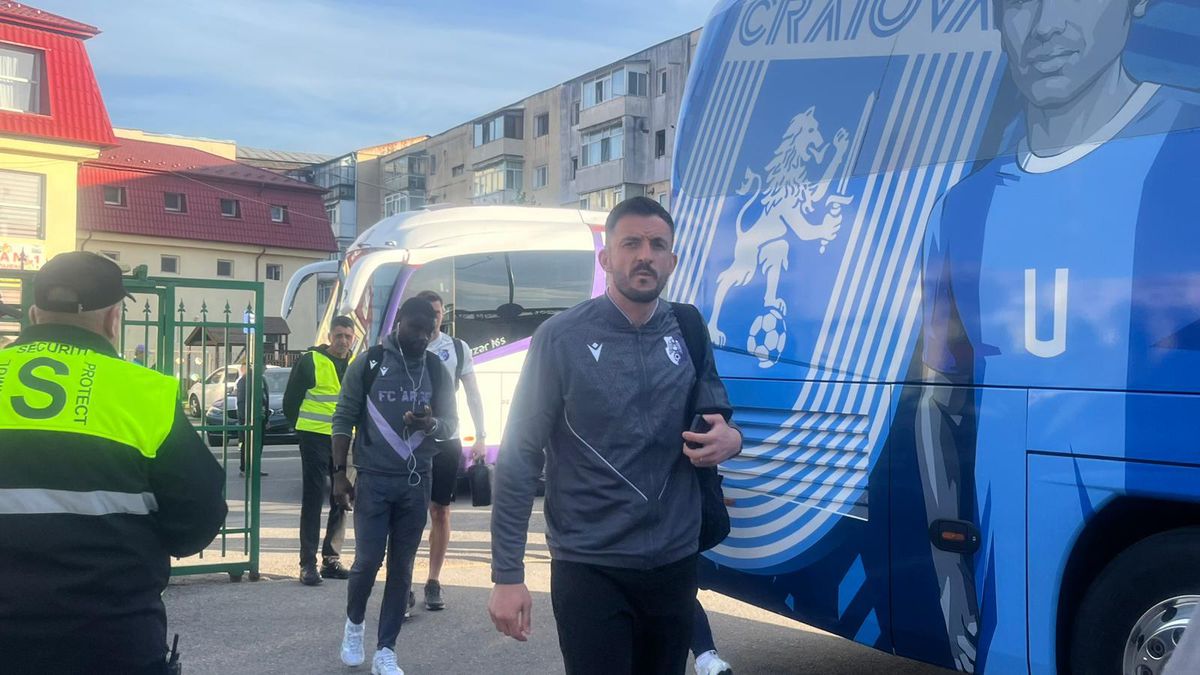 FC Argeș - Universitatea Craiova, imagini înaintea partidei