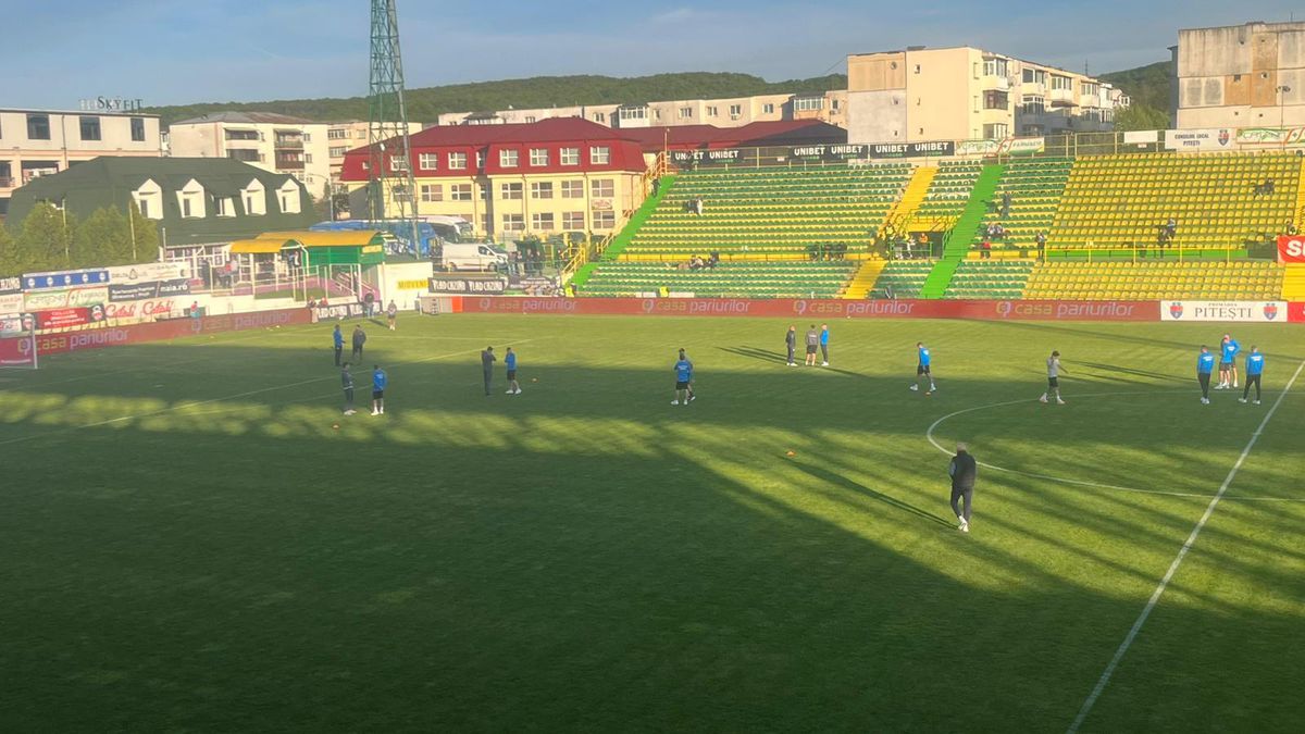 FC Argeș - Universitatea Craiova, imagini înaintea partidei