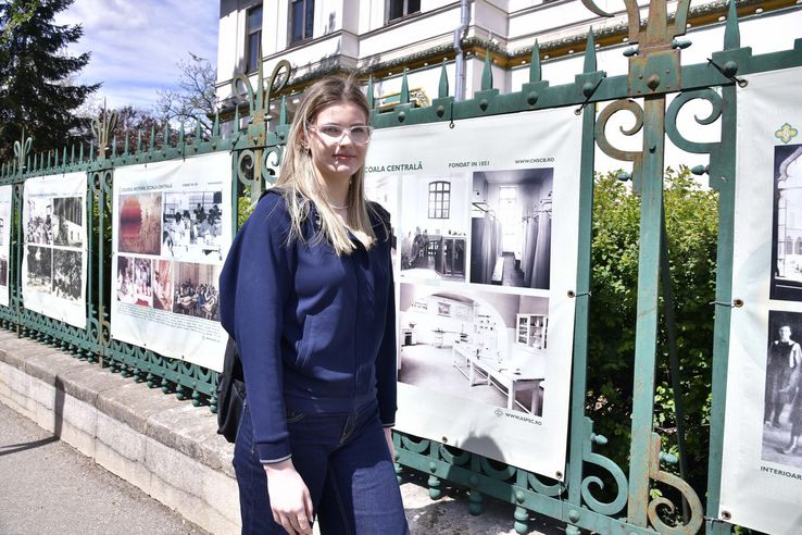 Catrin-Elena Ștefanov, jucătoarea de volei a celor de la CSM București și implicată în programul GO Scholarship susținut de BRD