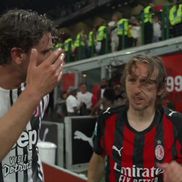 Luka Modric a ieșit șifonat rău după duelul la cap cu Manuel Locatelli / Foto: X Tigosport Panama