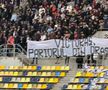 Gafă după gafă a fanilor rapidiști! „Diavolii vișini”, varianta 2026 în derby-ul cu Dinamo: ce mesaje au apărut în peluză
